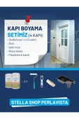 Bianca Stella Kapı Boyama Seti (4 Kapı) BEYAZ thumbnail 2