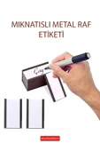 Mıknatıslı raf etiketi thumbnail 2
