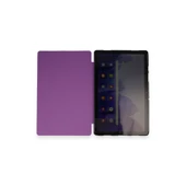 Apple İpad Mini 3 Kılıf Tablet Smart Kılıf - Mor thumbnail 3