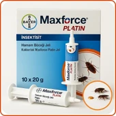 Bayer Maxforce Platin Hamamböceği Kaloriferböceği Jeli 20 Gram thumbnail 1
