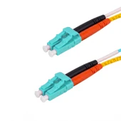 Alfafonet LC/PC-LC/PC Multimode OM3 Dupleks 2 Metre Fiber Patch Cord thumbnail 3