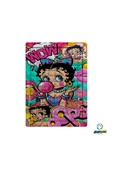 GHOSTBASTIR Design Betty Boop 99 Parça Ayaklı Puzzle Dekoratif Çocuk Yapbozu 0143 thumbnail 1