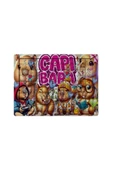 GHOSTBASTIR DESİGN Capibara 99 Parça Ayaklı Puzzle Dekoratif Çocuk Yapbozu 020 thumbnail 1