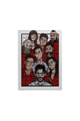 GHOSTBASTIR DESİGN La Casa Da Papel 99 Parça Ayaklı Puzzle Dekoratif Çocuk Yapbozu 096 thumbnail 1