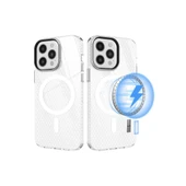 Apple İphone 12 Pro Max Kılıf Beta Magneticsafe Silikon - Şeffaf thumbnail 2