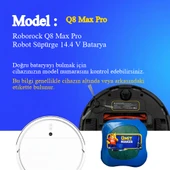 Roborock Q8 Max Pro Robot Süpürge 7000 mAh Batarya thumbnail 2