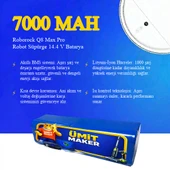 Roborock Q8 Max Pro Robot Süpürge 7000 mAh Batarya thumbnail 3