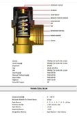 Case Emniyet Ventili 3/4'' - 8 Bar (07-2581) thumbnail 1