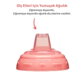 Munchkin Might Grip Alıştırma Bardağı 296ml 9ay+ Pembe thumbnail 2