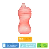 Munchkin Might Grip Alıştırma Bardağı 296ml 9ay+ Pembe thumbnail 4