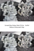 BYC TÜRKİYE Kristal Küp 2'li Set thumbnail 3