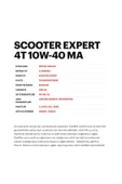 Motul Scooter Expert 4T 10W-40 MA 1 lt Motosiklet Yağı thumbnail 2