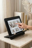 BYC TÜRKİYE Siyah Ahşap Kitap & Tablet Standı thumbnail 1