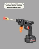 Taşınabilir Şarjlı Basınçlı Yıkama Tabancası Köpük Atlı thumbnail 3