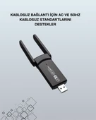 Usb 3.0 Wireless Adaptör – 2.4Ghz & 5Ghz Destekli thumbnail 1