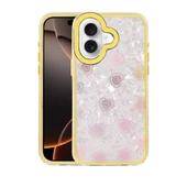 İphone 16 Lumi Desenli Kapak - Sarı thumbnail 1