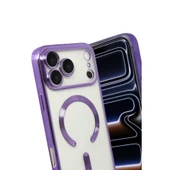 İphone 17 Pro Max Kross Magneticsafe Kapak - Mor thumbnail 3