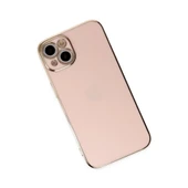 İphone 14 Kılıf Volet Silikon - Pembe thumbnail 3