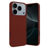 İphone 17 Pro Max First Silikon - Bordo thumbnail 1