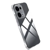 Oppo A6 Pro 4G Lüx Şeffaf Silikon - Şeffaf thumbnail 3