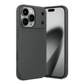 İphone 17 Pro Max Auto Focus Karbon Kapak - Gri thumbnail 1