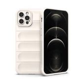 İphone 12 Pro Kılıf Optimum Silikon - Krem thumbnail 1