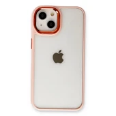 İphone 14 Plus Kılıf Dora Kapak - Pudra thumbnail 2
