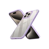 İphone 15 Pro Max Kılıf Power Silikon - Lila thumbnail 1