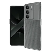 Realme C75 4G Auto Focus Karbon Kapak - Gri thumbnail 1