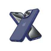 İphone 14 Pro Max Kılıf Elegant Kapak - Lacivert thumbnail 1