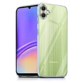 Samsung Galaxy A07 4G Lüx Şeffaf Silikon - Şeffaf thumbnail 1