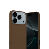 İphone 17 Pro First Silikon - Kahverengi thumbnail 2