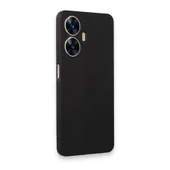 Realme C55 Kılıf First Silikon - Siyah thumbnail 2