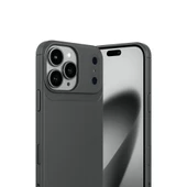 İphone 17 Pro Max Auto Focus Karbon Kapak - Gri thumbnail 2
