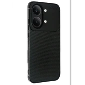 Xiaomi Poco X8 Pro Max Auto Focus Karbon Kapak - Siyah thumbnail 1
