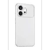 Huawei Honor 600 Lüx Şeffaf Silikon - Şeffaf thumbnail 2