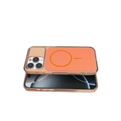 Joko İphone 16 Pro Max Bruma Magsafe Kapak - Turuncu thumbnail 3