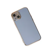 İphone 15 Kılıf Volet Silikon - Mavi thumbnail 2