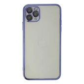 İphone 11 Pro Kılıf Razer Lensli Silikon - Mor thumbnail 1