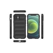İphone 12 Kılıf Optimum Silikon - Siyah thumbnail 3
