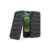 İphone 12 Kılıf Optimum Silikon - Siyah thumbnail 2