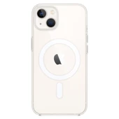 İphone 14 Kılıf Magneticsafe Şeffaf Silikon - Şeffaf thumbnail 2