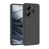 Xiaomi Redmi Note 14 4G Kılıf First Silikon - Siyah thumbnail 1