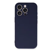 İphone 16 Pro Kılıf First Silikon - Lacivert thumbnail 3
