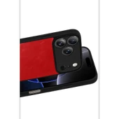 İphone 17 Pro Max Aras Deri Kapak - Kırmızı thumbnail 2
