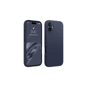 İphone 16 Plus Kılıf First Silikon - Lacivert thumbnail 1