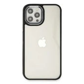 İphone 12 Pro Max Kılıf Dora Kapak - Siyah thumbnail 3