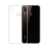 Huawei P20 Lite Kılıf Lüx Şeffaf Silikon thumbnail 1