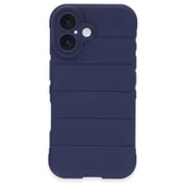 İphone 16 Kılıf Optimum Silikon - Lacivert thumbnail 1