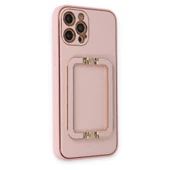 İphone 12 Pro Kılıf Coco Elit Kapak - Pembe thumbnail 2